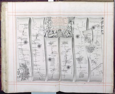 The Road from London to Aberistwith on the Sea Coast, from 